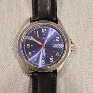 Vintage Men's L.L. Bean Field Watch With Original Calf Leather Band